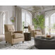 Florenzi Latte Leather Lounge Chair